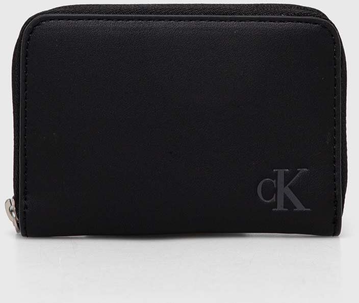 Peňaženka Calvin Klein Jeans dámska, čierna farba, K60K612254