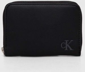Peňaženka Calvin Klein Jeans dámska, čierna farba, K60K612254