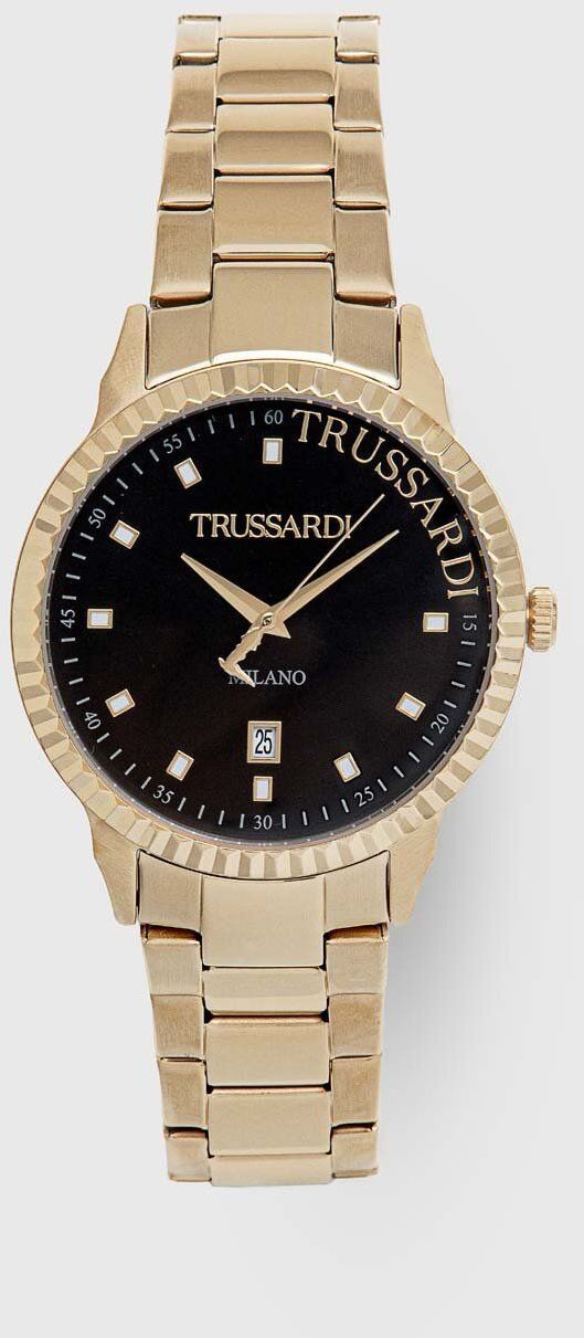 Hodinky Trussardi pánske, zlatá farba, R2453141005