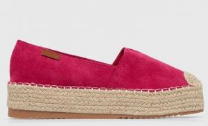 Espadrilky Answear.LAB ružová farba, na platforme