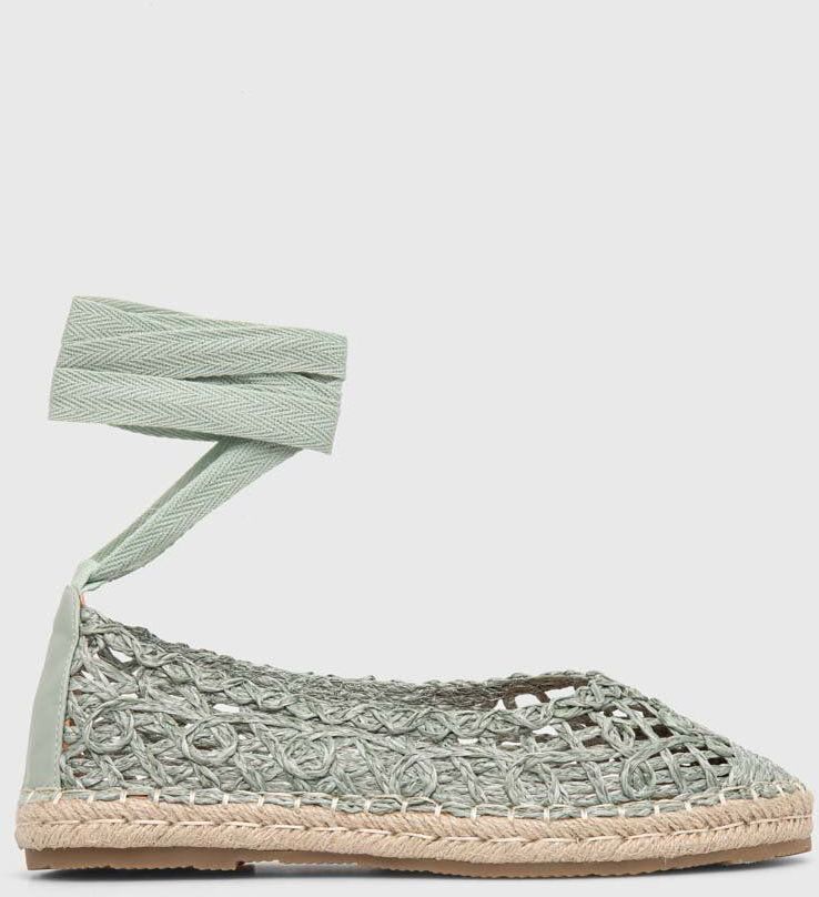 Espadrilky Answear.LAB tyrkysová farba