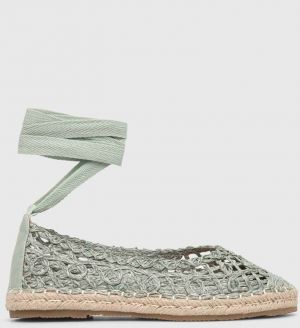 Espadrilky Answear.LAB tyrkysová farba