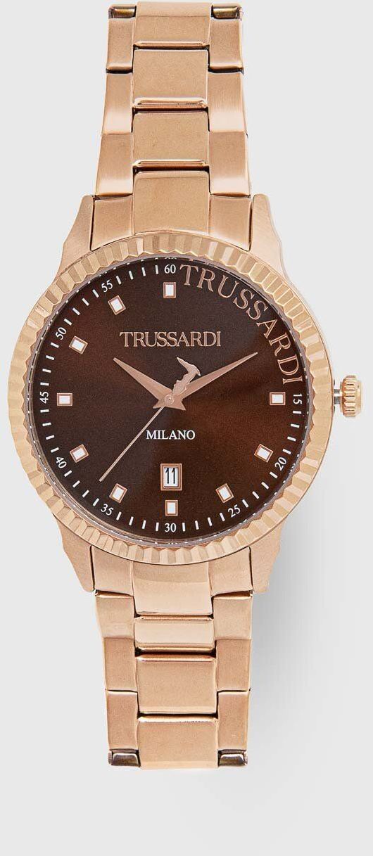 Hodinky Trussardi pánske, zlatá farba, R2453141008