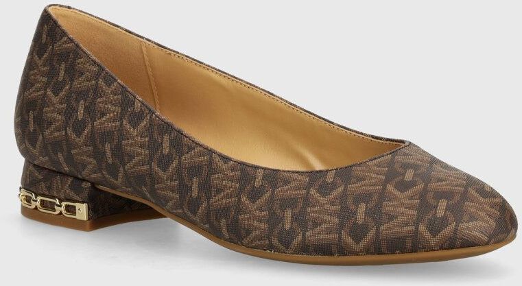 Baleríny MICHAEL Michael Kors June hnedá farba, 40T4JUFP1B 212