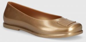 Baleríny Melissa RUBY + MARC JACOBS AD zlatá farba, M.35880.BA534