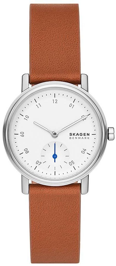 Hodinky Skagen Kuppel Lillie dámske, hnedá farba, SKW3103