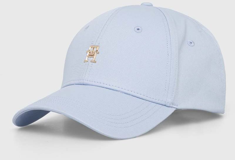 Bavlnená šiltovka Tommy Hilfiger jednofarebná, AW0AW15772
