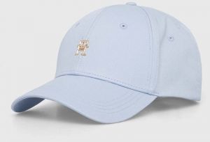 Bavlnená šiltovka Tommy Hilfiger jednofarebná, AW0AW15772