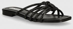 Šľapky Steve Madden Maidie-R dámske, čierna farba, SM11003142