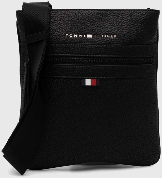 Malá taška Tommy Hilfiger čierna farba, AM0AM09506