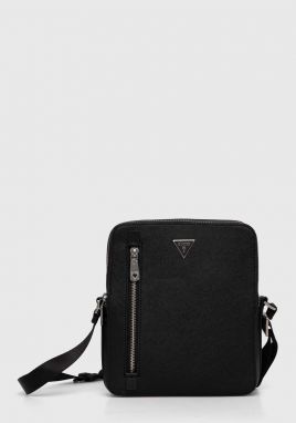 Malá taška Guess TORINO čierna farba, HMTOSA P4218