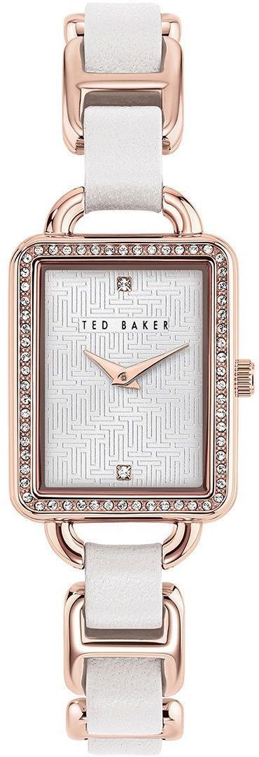 Hodinky Ted Baker dámske, biela farba