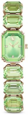 Hodinky Swarovski 5630834 Millenia dámske, zelená farba