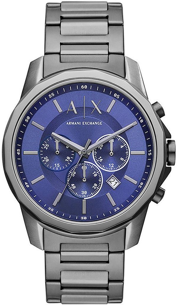 Hodinky Armani Exchange pánske, šedá farba