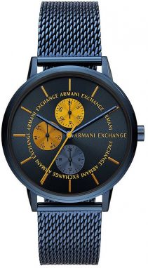 Hodinky Armani Exchange pánske, tmavomodrá farba
