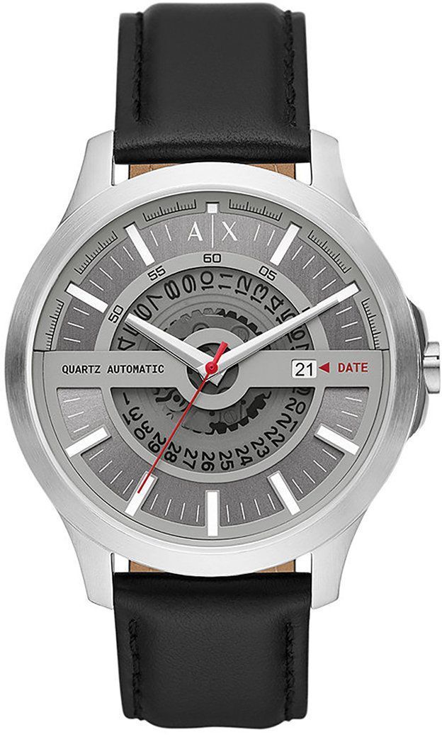 Hodinky Armani Exchange pánske, strieborná farba