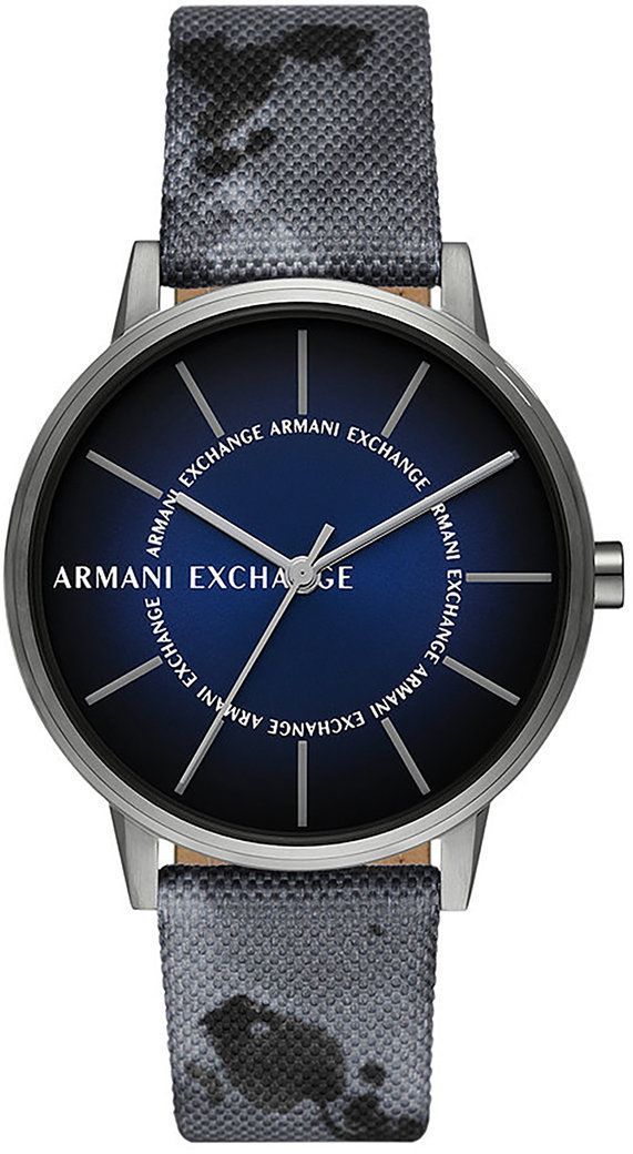 Hodinky Armani Exchange pánske, šedá farba