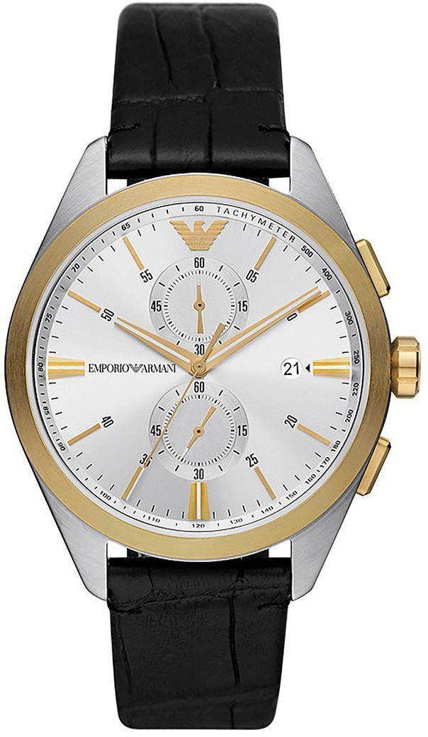 Hodinky Emporio Armani pánske, strieborná farba