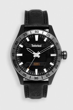 Hodinky Timberland pánske, čierna farba