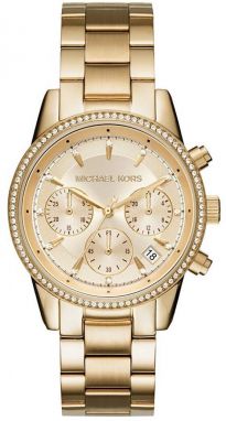 Hodinky Michael Kors dámske, zlatá farba