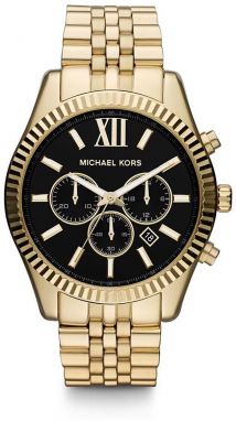 Hodinky Michael Kors pánske, zlatá farba