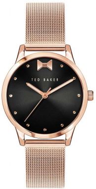 Hodinky Ted Baker dámske, ružová farba