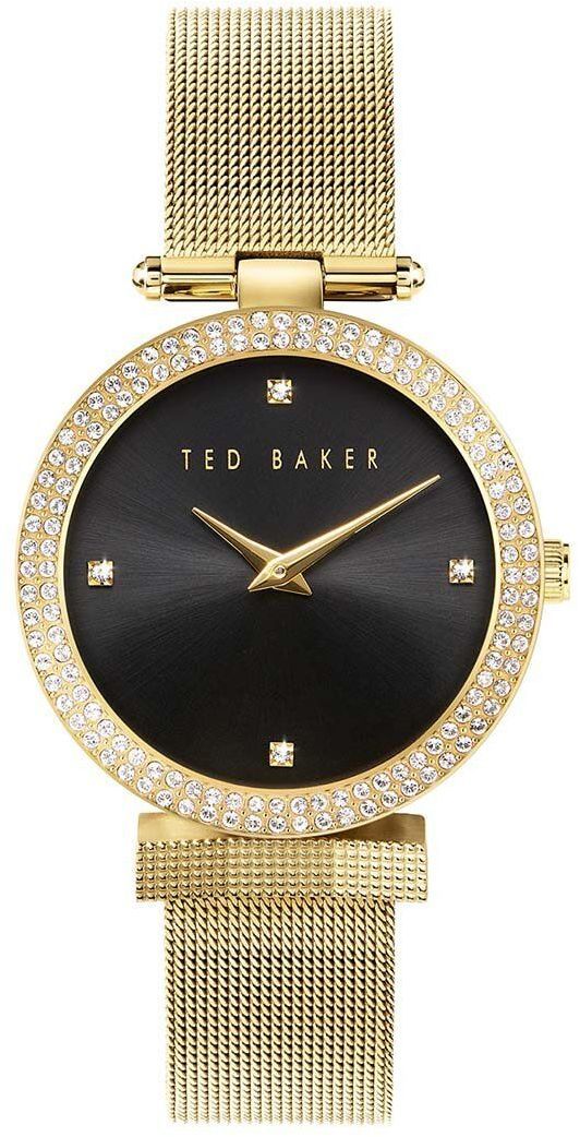 Hodinky Ted Baker dámske, zlatá farba