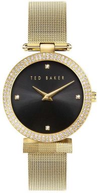 Hodinky Ted Baker dámske, zlatá farba