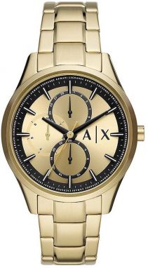 Hodinky Armani Exchange pánske, zlatá farba