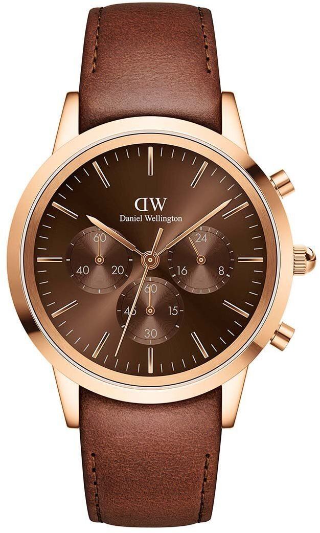 Hodinky Daniel Wellington pánske, hnedá farba