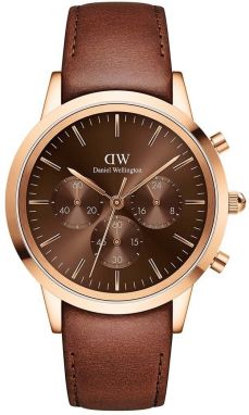 Hodinky Daniel Wellington pánske, hnedá farba