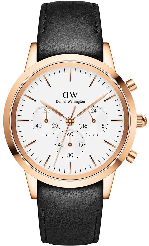 Hodinky Daniel Wellington pánske, čierna farba