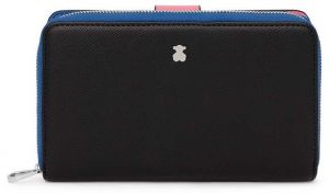 Peňaženka Tous New Dubai dámska, čierna farba, 2001689851