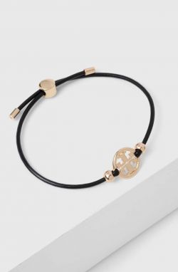 Kožený náramok Tory Burch Miller Slider dámsky, 144706.720