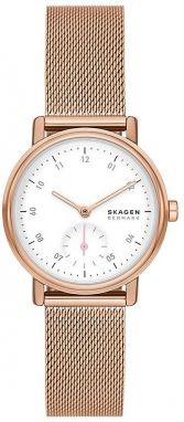 Hodinky Skagen dámske, červená farba
