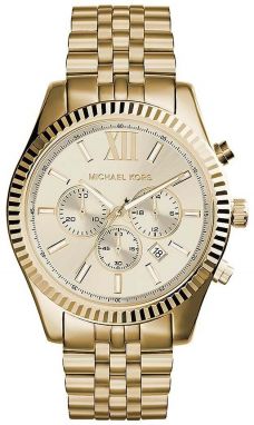 Hodinky Michael Kors pánske, zlatá farba