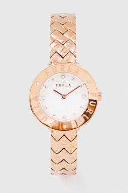 Hodinky Furla dámske, ružová farba