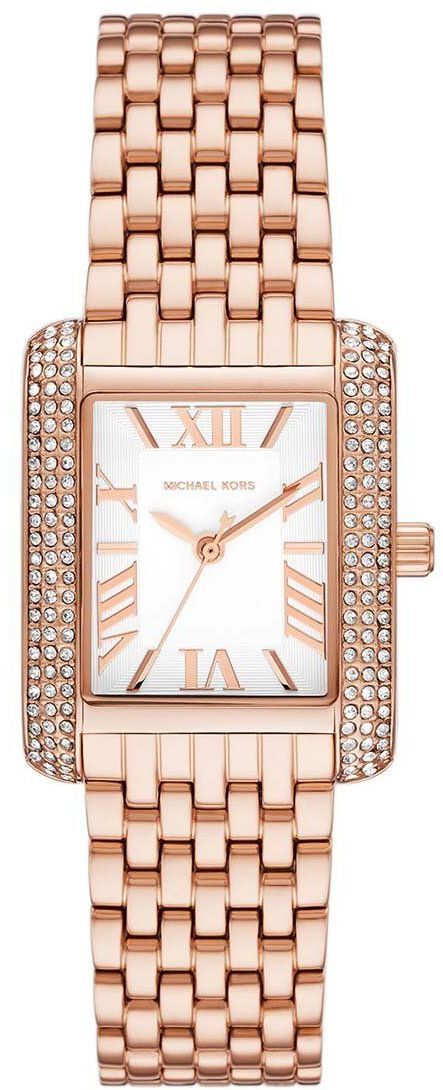 Hodinky Michael Kors dámske, ružová farba