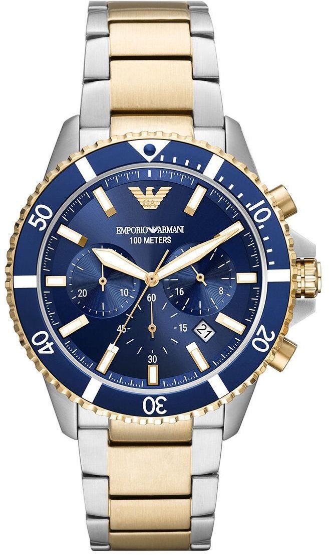 Hodinky Emporio Armani pánske, strieborná farba
