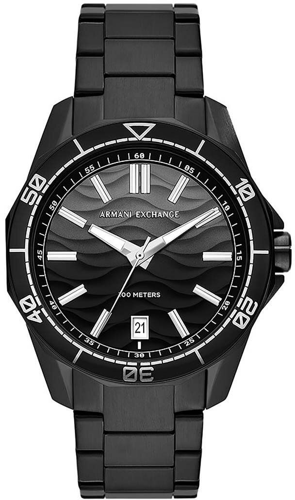 Hodinky Armani Exchange pánske, čierna farba