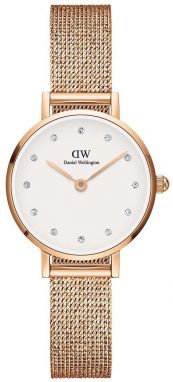 Hodinky Daniel Wellington Petite Lumine dámske, zlatá farba