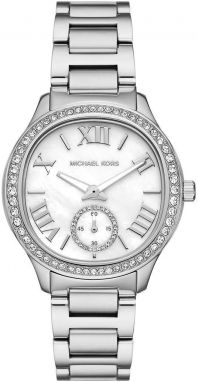 Hodinky Michael Kors dámske, strieborná farba