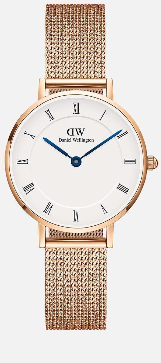 Hodinky Daniel Wellington dámske, ružová farba