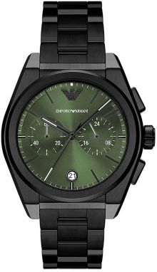 Hodinky Emporio Armani pánske, čierna farba