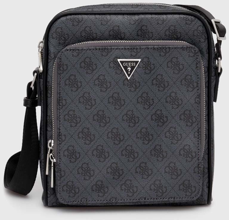 Malá taška Guess MILANO čierna farba, HMMILO P4260