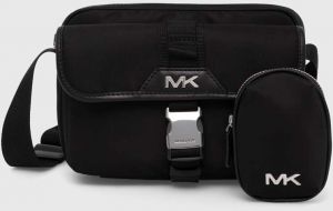 Malá taška Michael Kors čierna farba, 33T4LBNM2B