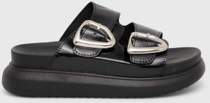 Šľapky Answear.LAB dámske, čierna farba, na platforme