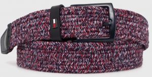 Opasok Tommy Hilfiger pánsky, tmavomodrá farba, AM0AM12548