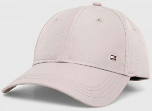 Šiltovka Tommy Hilfiger šedá farba,jednofarebná,AM0AM12254