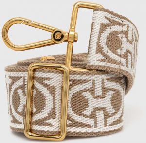 Popruh ku kabelke Coccinelle NASTRO MONOGRAM béžová farba, E3 M20 68 25 21